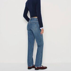 Reformation Greer Jeans Pelican Wash